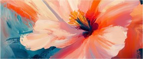 Tablou - Floare pictată (120x50 cm)