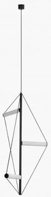 Lustra LED suspendata design geometric ORION