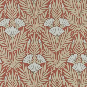 Tapet Floral Fanfare, Coral, 1838 Wallcoverings, 5.3mp / rola