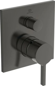 Baterie cada - dus Ideal Standard Atelier Joy Neo gri Magnetic Grey fara corp ingropat