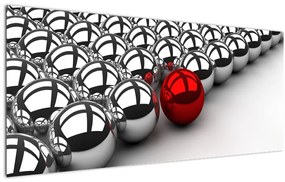 Tablou cu bile lucioase (120x50 cm)