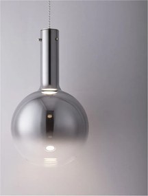 Pendul, Lustra design modern Entero fumuriu
