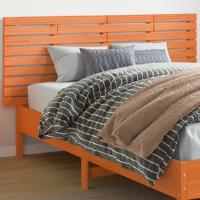 844503 vidaXL Tăblie de pat pentru perete, 166x3x63 cm, lemn masiv de pin