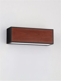Aplica LED de exterior solara cu senzor de miscare IP65 BROWN