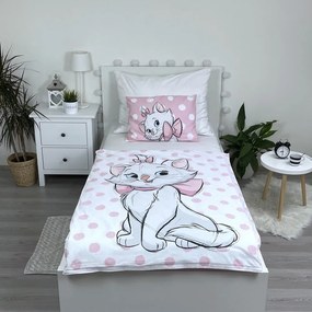 Lenjerie de pat pentru copii din bumbac pentru pătuț 100x135 cm Marie Cat – Jerry Fabrics