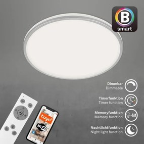 Briloner 3065-014 - Plafonieră LED reglabilă IVY 42W/230V Wi-Fi Tuya Ø49 cm+telecomandă