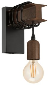 Eglo 43152 - Aplică perete TOWNSHEND 1xE27/10W/230V
