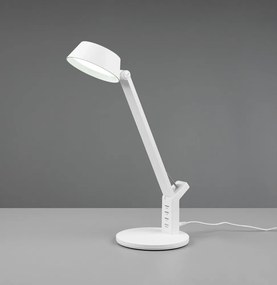 Veioză alb mat LED cu intensitate reglabilă (înălțime 40 cm) Ava – Trio