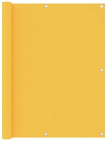 vidaXL Paravan de balcon, galben, 120 x 500 cm, țesătură oxford