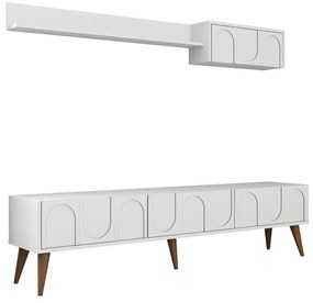 Mobilier living Bipemu 4 (alb + Nuc) . 1095713