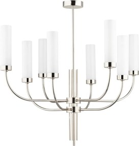 Candelabru modern realizat manual din alama Mussa 8L