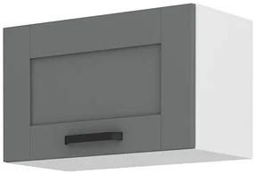 Dulap superior de bucătărie Lucid 60 GU 36 1F (dustgrey + alb). 1045548