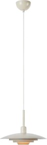 Markslöjd 108875 - Lustră suspendată pe cablu PINY 1xE27/60W/230V diametru 35 cm bej