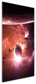 Tablou pe pe sticlă Galaxie