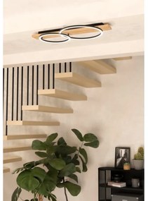 Plafonieră LED Eglo 901716 BOYAL 2xLED/12W/230V 3000K bej/negru