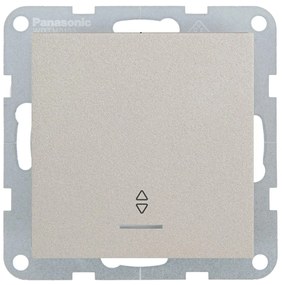 Intrerupator cap scara cu led 10A, IP20, Bronz, Panasonic Karre Plus 55