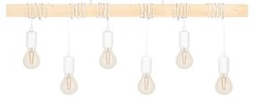 Eglo 43705 - Lustră suspendată pe cablu TOWNSHEND 6xE27/60W/230V