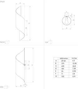 Aplică JABALOYAS 1xE27/40W/230V Eglo 39654