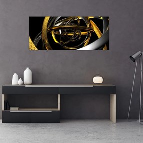 Tabloucu abstracție modernă (120x50 cm)