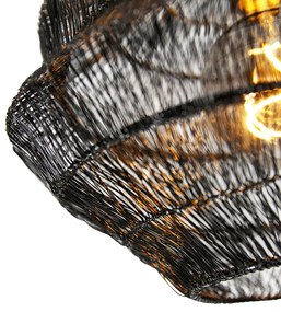 Plafoniera orientala neagra 25 cm - Vadi