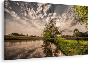 Tablou naturii cu raze de soae (90x60 cm)