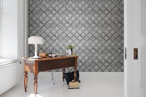 Tapet Concrete Trellis, Grey Rebel Walls