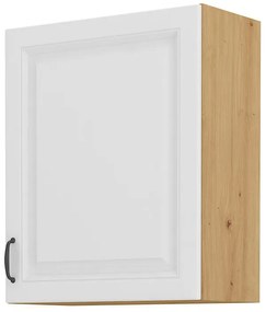 Dulap superior de bucătărie Sheila 60 G 72 1F (stejar artisan + alb). 1032456