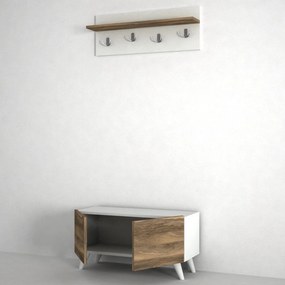 Cuier Lores - White, Walnut