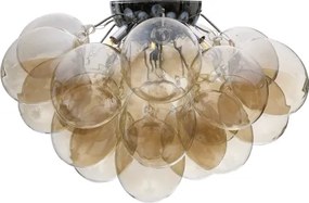 ByRydens 4202610-5503 - Plafonieră GROSS, 6 x G9, 8 W, 230 V, fumuriu/maro, Ø70 cm