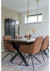 Lampă suspendată Paris, cupru, cablu textil 120 cm