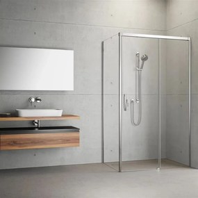 Perete lateral stanga Radaway Idea KDJ 80 cm crom-transparent sticla 6 mm