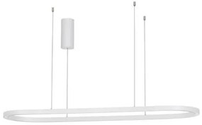 Lustra LED suspendata design modern QUERALT alba