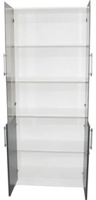 Office Alb/Gri Vitrina 800