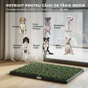PawHut toaletă pentru câini sintetică | Aosom Romania