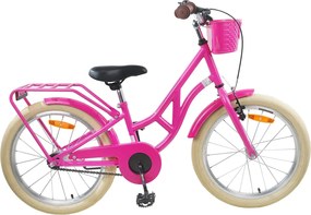 vidaXL Bicicletă pentru Copii 20 Inci pentru 6-11 ani Roz închis