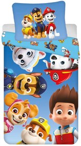 Patrula Cățelușilor Puppy Bliss husa de pat 140×200cm, 70×90 cm microfibră