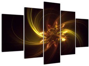 Tablou - abstracție cu elice (150x105 cm)