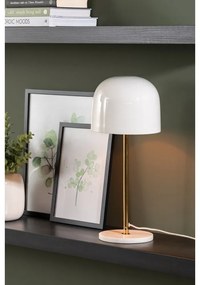 Veioză albă cu abajur din metal (înălțime 50 cm) Manta – Leitmotiv