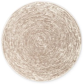 Covor bej-crem rotund ø 160 cm Gloria Cavallo – Hanse Home