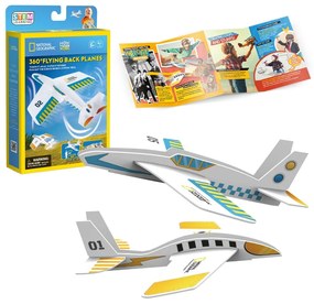 CUBIC FUN - PUZZLE 3D AVIOANE CARE SE INTORC LA 360 GRADE 20 PIESE - CUBIC FUN (CUDS1121h)