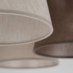 Brilagi - Lustră aplicată LATTE 5xE27/15W/230V pin/mix