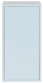 Boxie 1 ușă dulap de perete 80x40x37 cm albastru