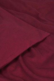Lenjerie de pat de lux din flanelă Solid albastru 220x200 cm