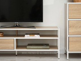Masă TV Soren Rtv (sonoma + alb). 1111730