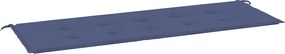 vidaXL Pernă de bancă de grădină bleumarin, 150x50x4 cm, textil Oxford