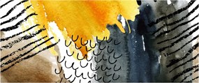 Tablou - Acuarelă abstractă (120x50 cm)