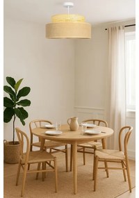 Lustră aplicată BOHO 1xE27/60W/230V ratan
