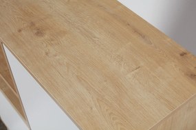 Comodă Tuvantille 42 (Stejar safir + alb). 1127519