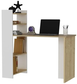 Masă PC Nomive (stejar zafir + alb) . 1094917