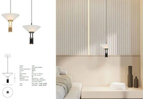 Pendul LED design modern decorativ Newy aurie